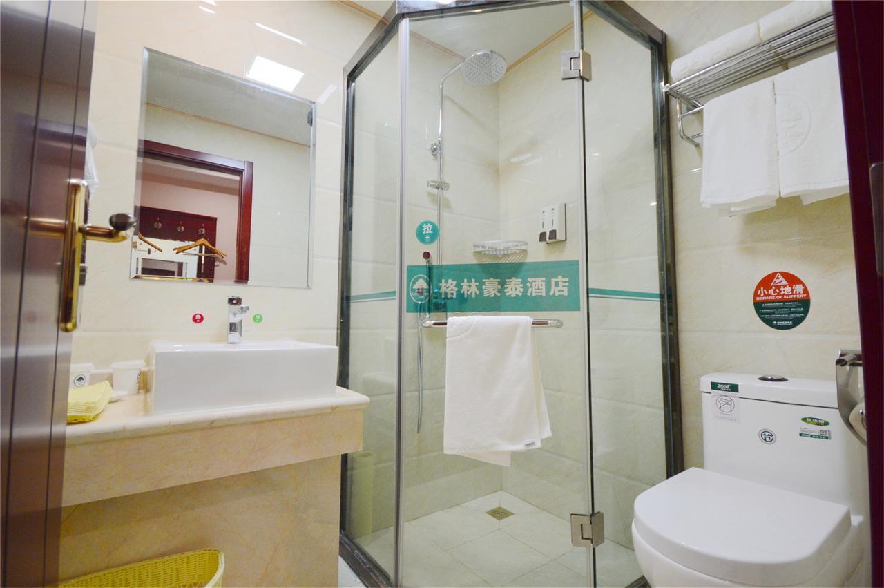 Greentree Inn Jiangsu Wuxi New District Airport Business Hotel Exterior foto