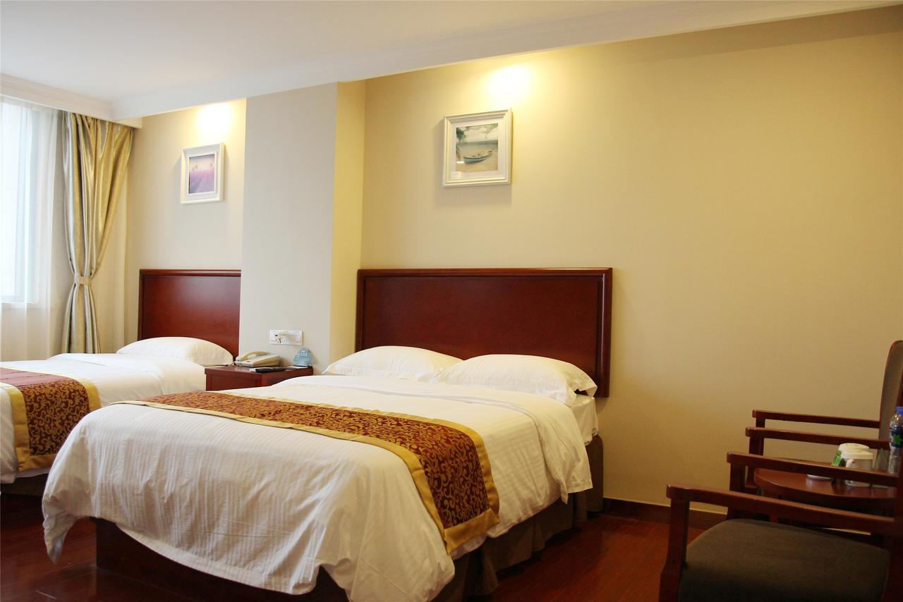 Greentree Inn Jiangsu Wuxi New District Airport Business Hotel Exterior foto